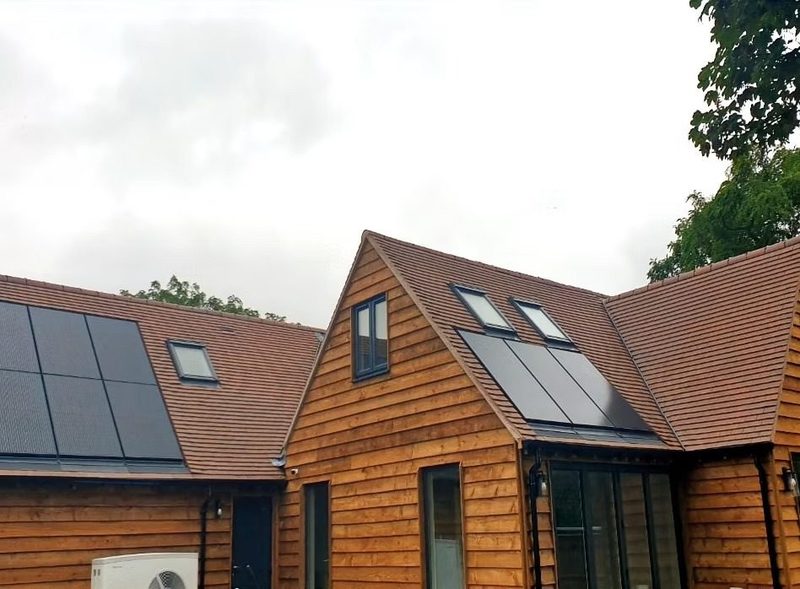 Installation photo — Worcestershire — new build